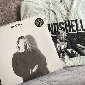 Blondshell Vinyl & Shirt Bundle